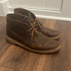 Clark’s Desert Boots, Beeswax, Size 10
